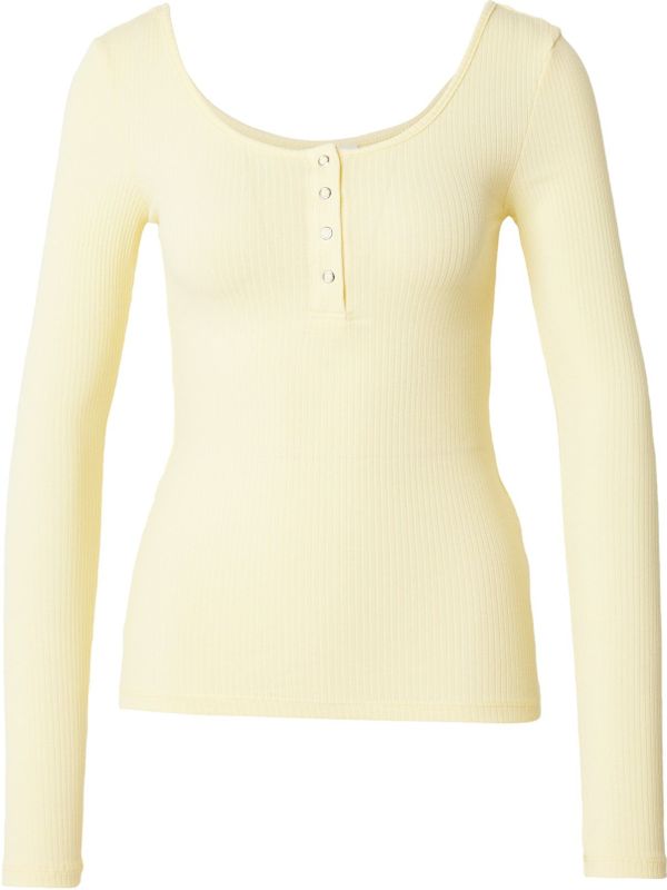 PIECES Shirt 'PCKITTE'  lichtgeel