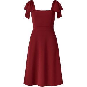 WOMAN VISION Jurk  donkerrood