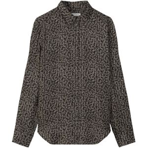 Marc O'Polo Blouse  crème / donkergrijs / wit