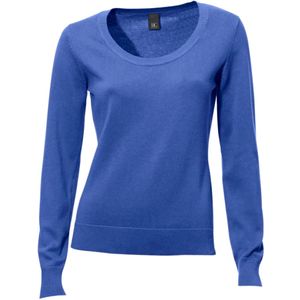 Pullover - Royalblauw - 100% Katoen - Lange Mouwen