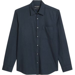 Marc O'Polo Overhemd  navy / lichtblauw