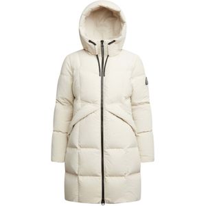 JACK1T Outdoorjas ' Black Star Puffer Coat Matt '  wit