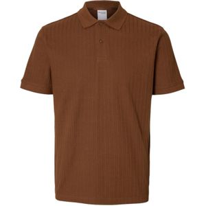 SELECTED Shirt 'SLHLevi'  karamel