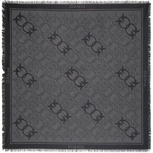 PINKO Doek 'POLONIA PASHMINA'  antraciet / donkergrijs