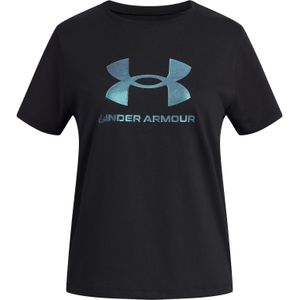 Under Armour - Rival Shimmer - T-shirt - Met Korte Mouwen