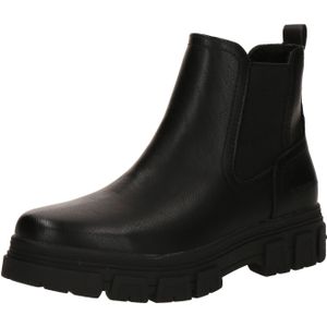 TOM TAILOR Enkellaarsjes  zwart