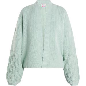 IZIA Gebreid vest  mintgroen