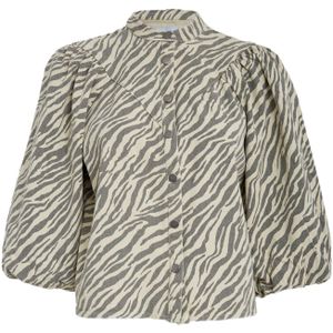 minus Shirt 'Oleanna'  grijs