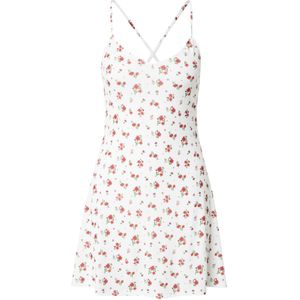 ABOUT YOU Zomerjurk 'Chiara'  grasgroen / rood / wit