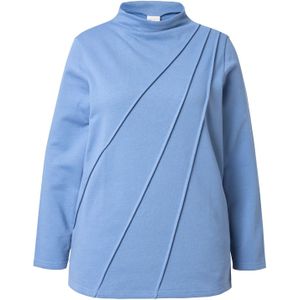 Ulla Popken Sweatshirt  lichtblauw