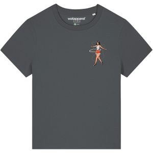 Watapparel Shirt 'Hula Hoop'  antraciet / gemengde kleuren