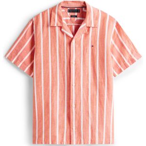 TOMMY HILFIGER Overhemd  zalm roze / wit