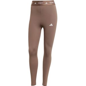 ADIDAS PERFORMANCE Sportbroek  mokka / wit