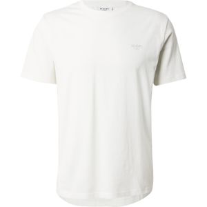 JOOP! - Alphis - Shirt - Natuurwit - Slanke Pasvorm - Kwartmouw