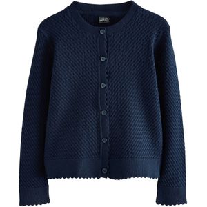 Next Gebreid vest  navy