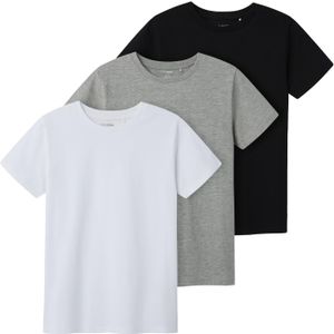 TWO SOON Shirt  grijs / zwart / wit