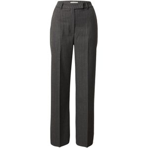 RÆRE by Lorena Rae Pantalon 'Fabrice'  grijs / wit