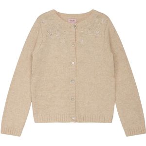 NOA NOA miniature Gebreid vest 'Faisa'  ecru