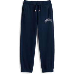 TOMMY HILFIGER Broek  donkerblauw / wit