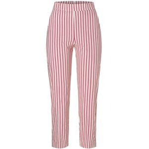 Ana Alcazar Broek 'Walosa'  rosa / wit