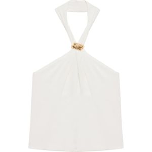 No Matter What Top  ecru