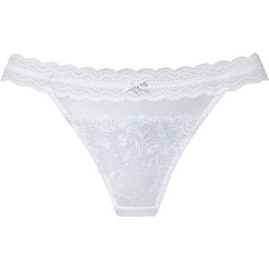 Slips - Wit - Mesh - 60% Polyamide, 38% Polyester, 2% Elastaan