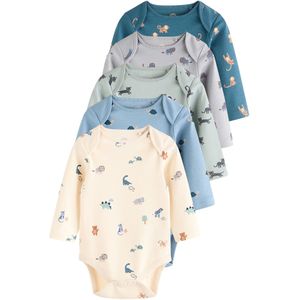 Next Rompertje/body  nude / lichtblauw / grijs / smaragd / zwart