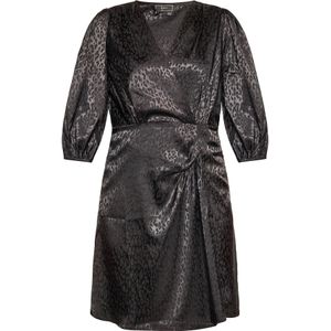 faina Cocktailjurk  antraciet / zwart