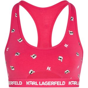 Karl Lagerfeld BH  framboos / zwart / wit
