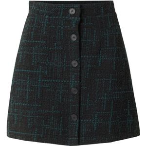 ABOUT YOU Rok 'Elena'  donkergroen / zwart