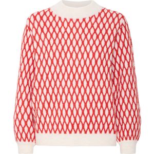 ICHI Trui 'IH KAMARA'  rood / wit