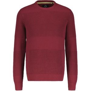 Lerros - Gebreide Trui - Deep Garnet Red - Heren