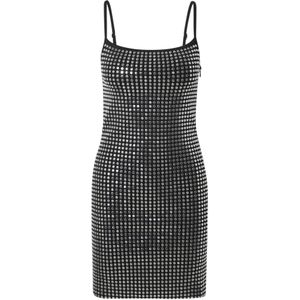 MICHAEL Michael Kors Jurk  zwart / zilver