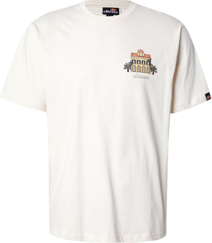 ELLESSE - PIAZZO - T-shirt - Crème - Normale Pasvorm
