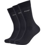 JOOP! - Sokken - Zwart - 3 Pack - Jersey met Logoprint
