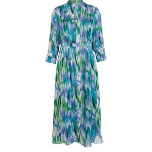 minus Blousejurk 'Filine'  blauw / groen / wit