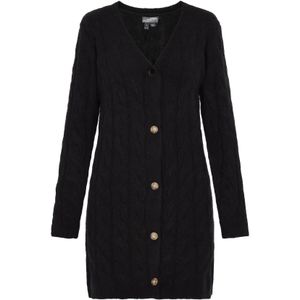 DreiMaster Vintage Gebreid vest  zwart