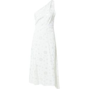 Karen Millen Jurk  zilver / wit