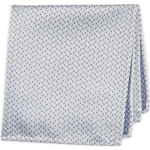 JOOP! Doek  blauw / zilvergrijs