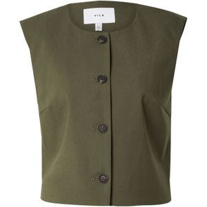 VILA Gilet 'VICulda'  olijfgroen