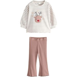 Next Set  oudroze / wit