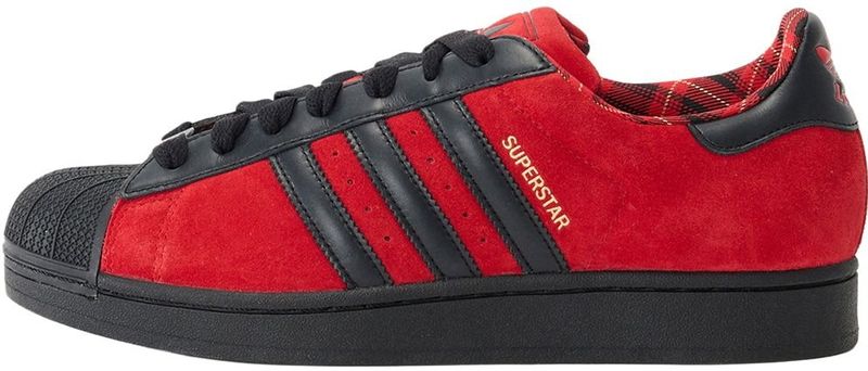 Adidas - Superstar II - Sneakers - Rood - Leer