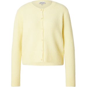 MORE & MORE Gebreid vest  lichtgeel