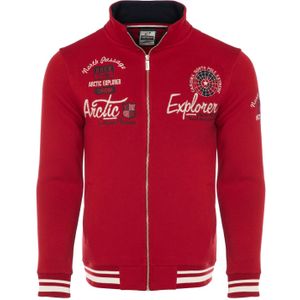 CARISMA Sweatvest  blauw / rood / wit