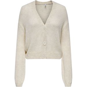 ONLY Gebreid vest 'ONLKristy'  greige