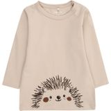 Biologisch Katoen - Top - Lange Mouwen - Ronde Hals - Regular Fit