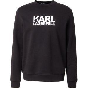 Karl Lagerfeld Sweatshirt  zwart / wit