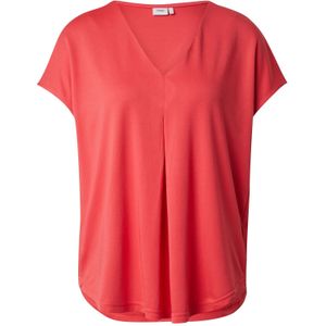 NÜMPH Shirt 'NUTILIA'  lichtrood