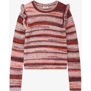 NOA NOA miniature Trui 'Carice'  rosé / donkerroze / rood