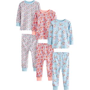 Next Nachtkledij  lichtblauw / lila / oranje / rosa